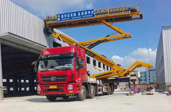 鋼結(jié)構(gòu)車間屋面高空壓瓦機(jī)